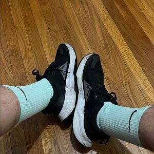 Light blue nike used socks